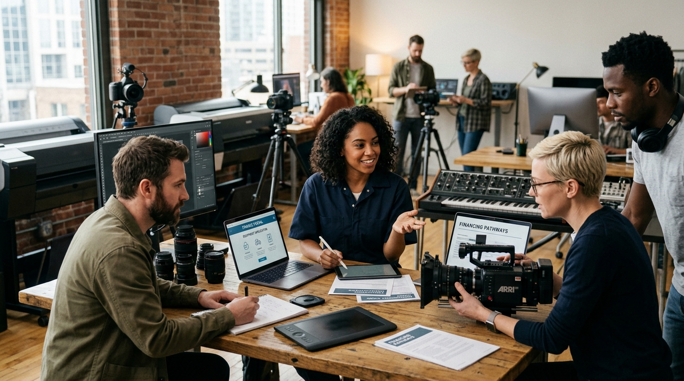 Illustration: Equipment Financing for Freelance Creatives: A Guide to Getting Funded in 2026